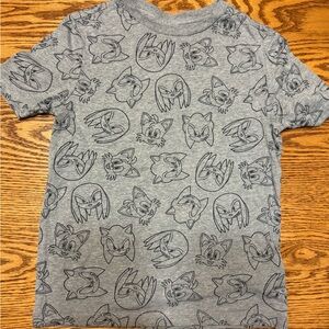 Gray Kids Graphic T-Shirt